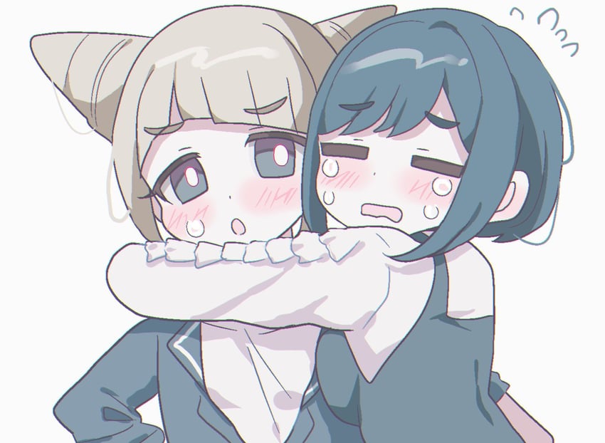 fukurai azami and tomarigi yasumi (toshi densetsu kaitai center) drawn by renoa_yu
