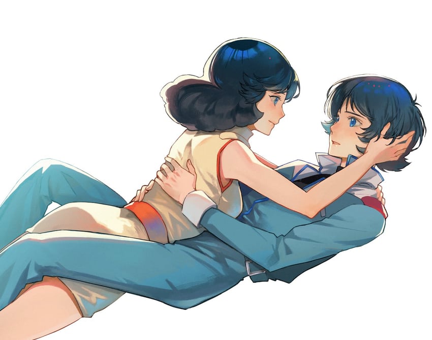 kamille bidan and fa yuiry (gundam and 1 more) drawn by kasumi_(skchkko)