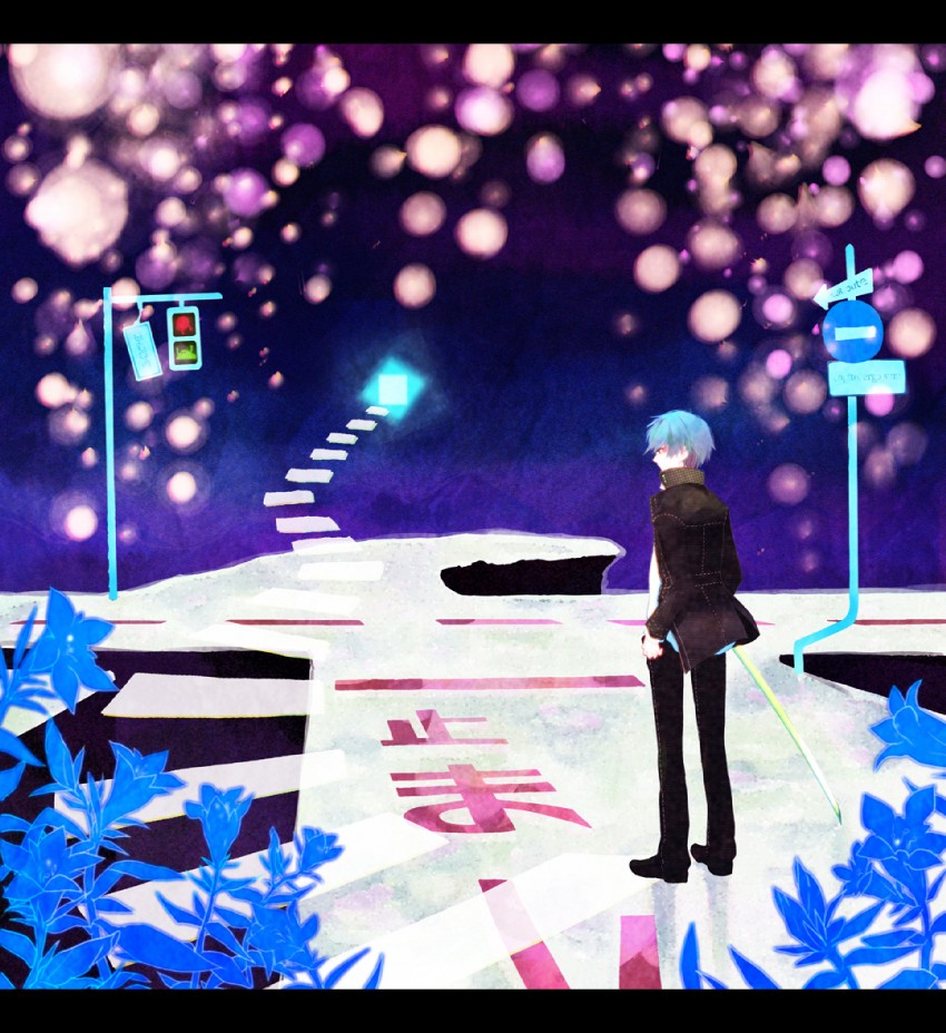 narukami yu (persona and 1 more) drawn by maro_haru