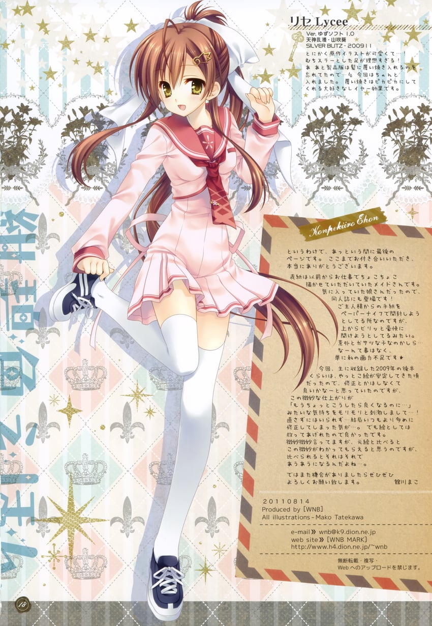 yamabuki aoi (tenshinranman) drawn by tatekawa_mako