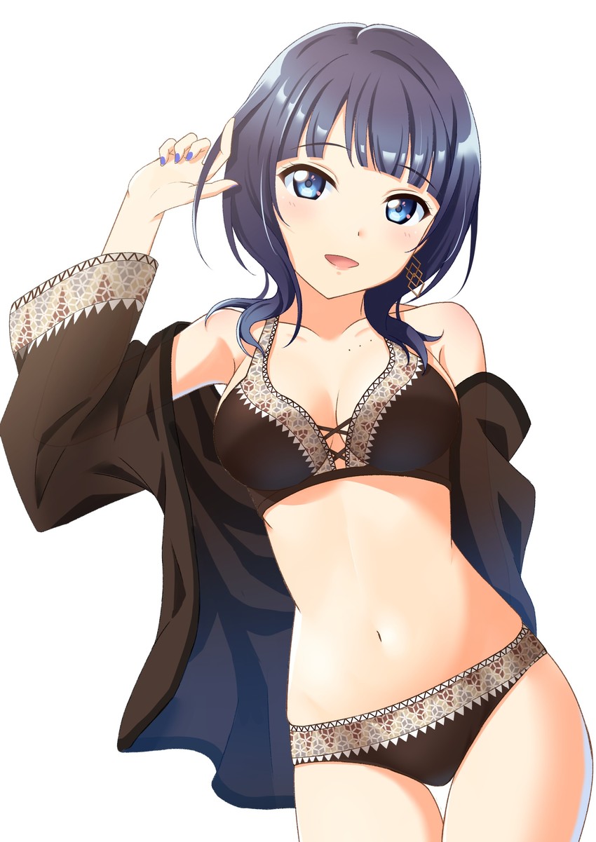 asaka karin (love live! and 1 more) drawn by oku_1225