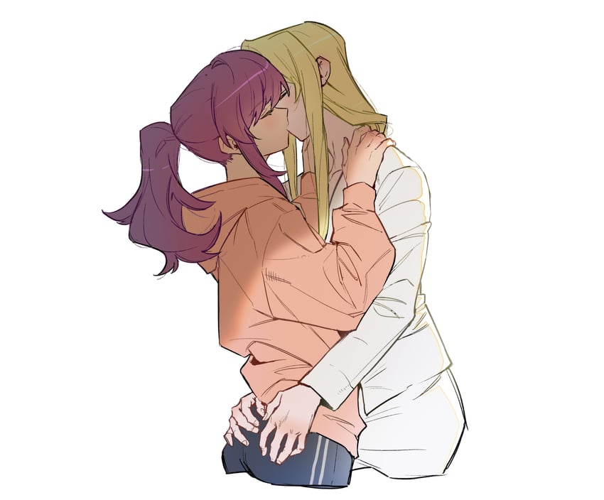 naegino sora and layla hamilton (kaleido star) drawn by rekari_(rekari628)