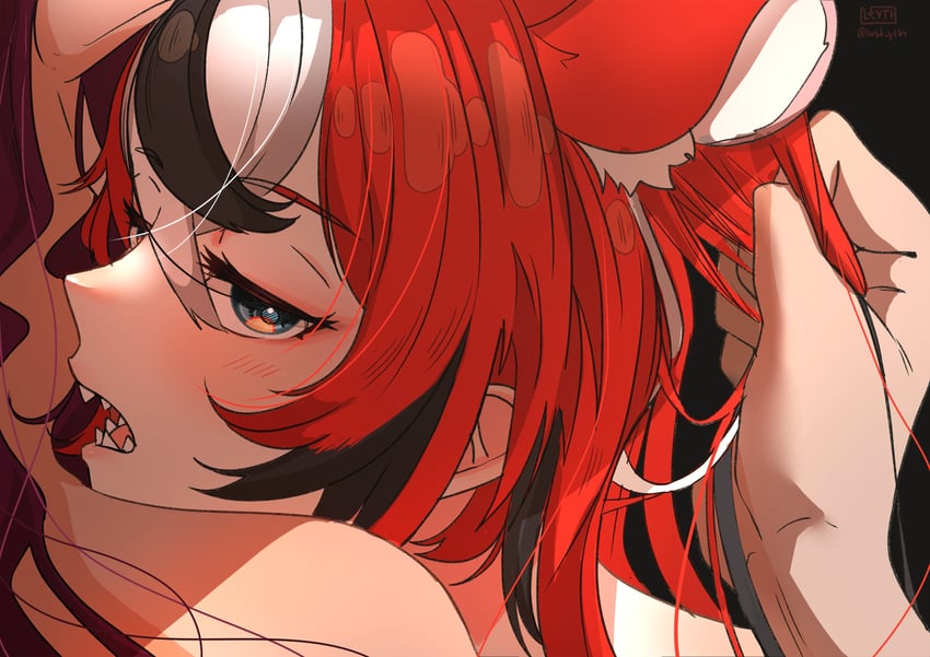 hakos baelz and irys (hololive and 1 more) drawn by l_yth