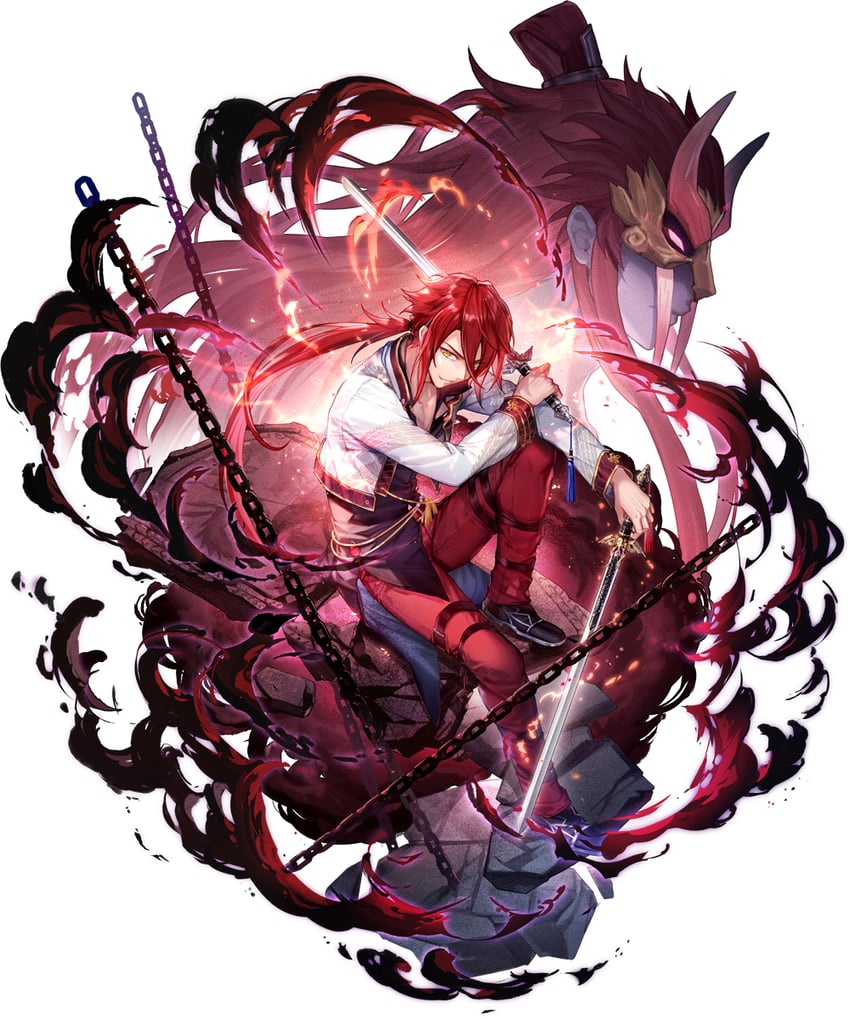 aaron wei (eiyuu densetsu and 2 more) drawn by achan_(blue_semi)
