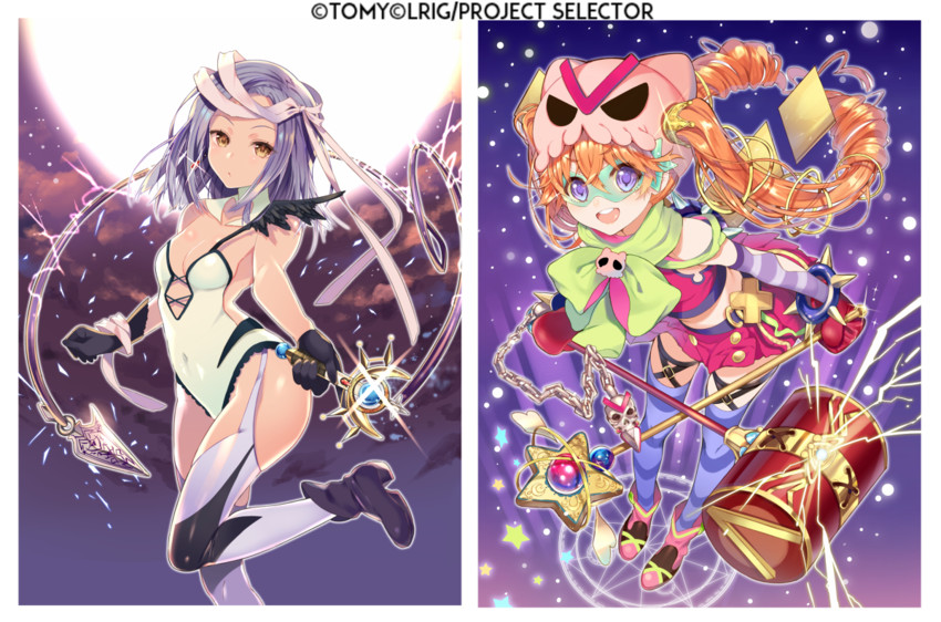 iona and eldora (wixoss and 1 more) drawn by harunoibuki