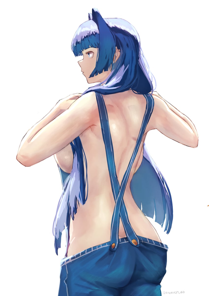 ouro kronii (hololive and 1 more) drawn by erasorpepero