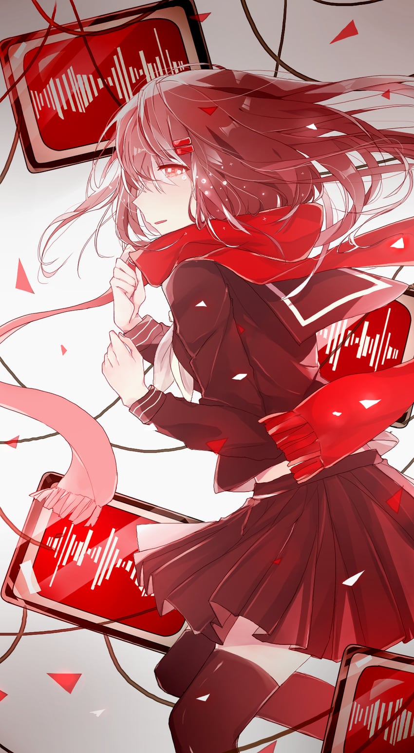 tateyama ayano (kagerou project and 1 more) drawn by permit_(8153725)