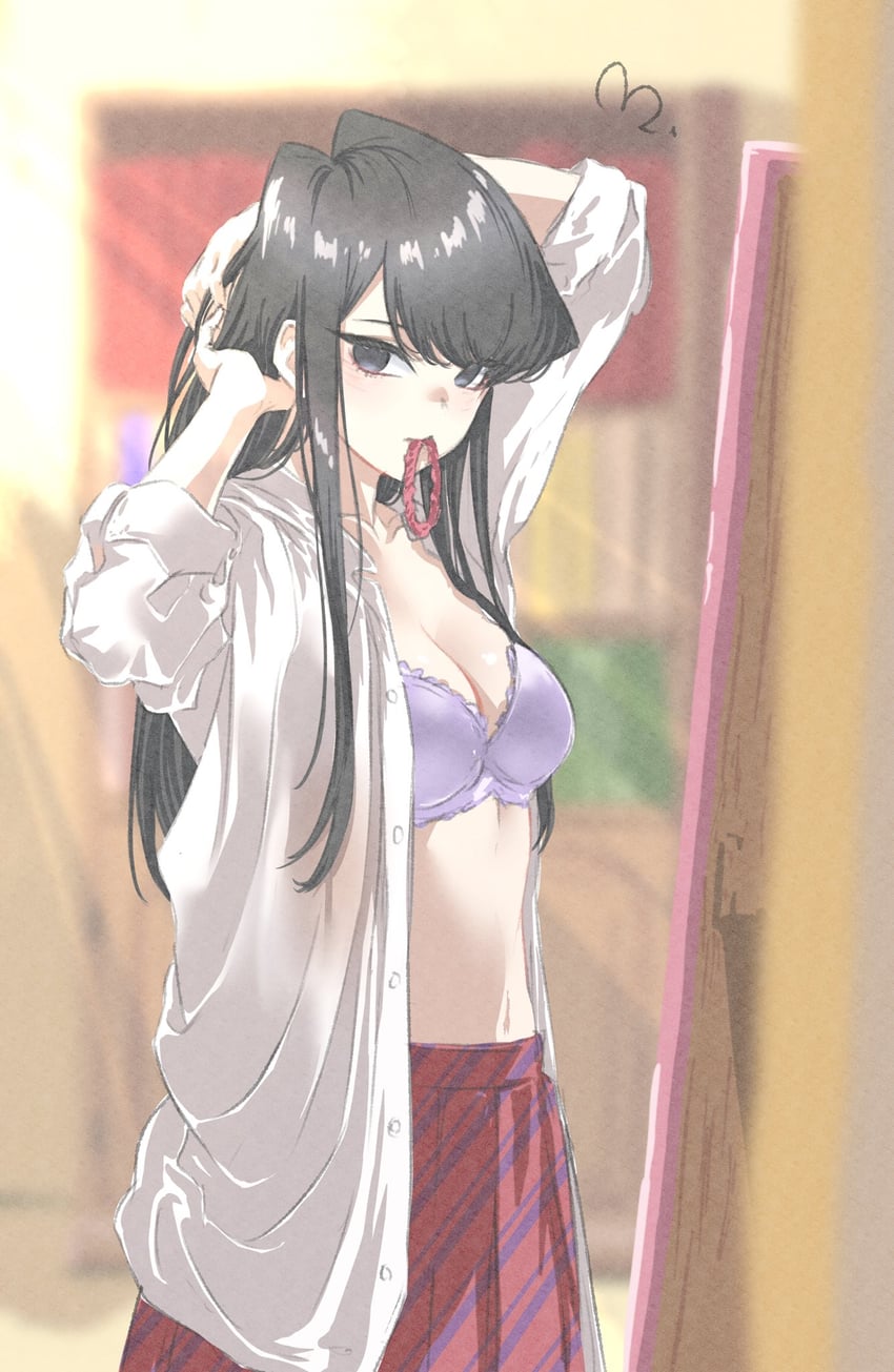 komi shouko (komi-san wa komyushou desu) drawn by mitsugu