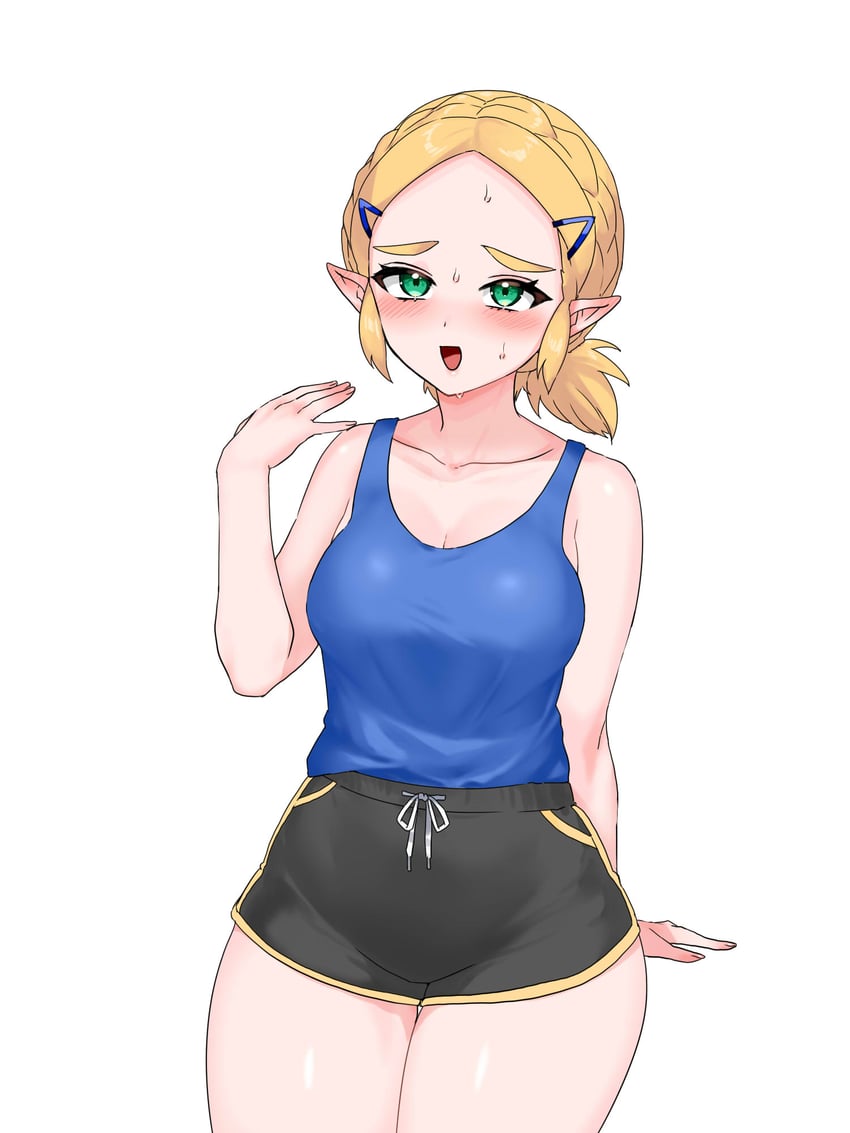 princess zelda (the legend of zelda and 1 more) drawn by wasabi_(legemd)