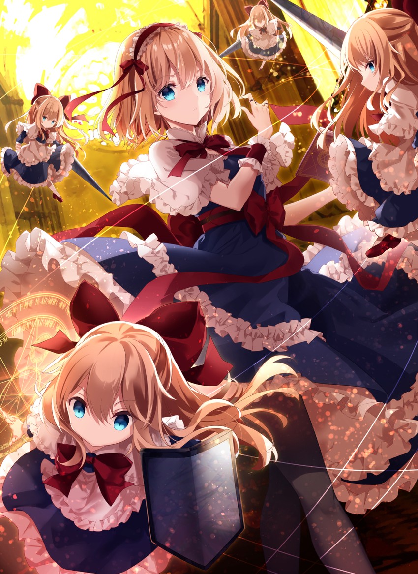 alice margatroid and shanghai doll (touhou) drawn by kisaragi_yuri