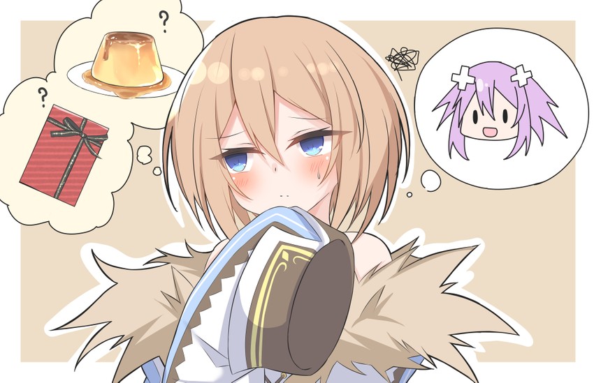 neptune and blanc (neptune and 1 more) drawn by ray_726