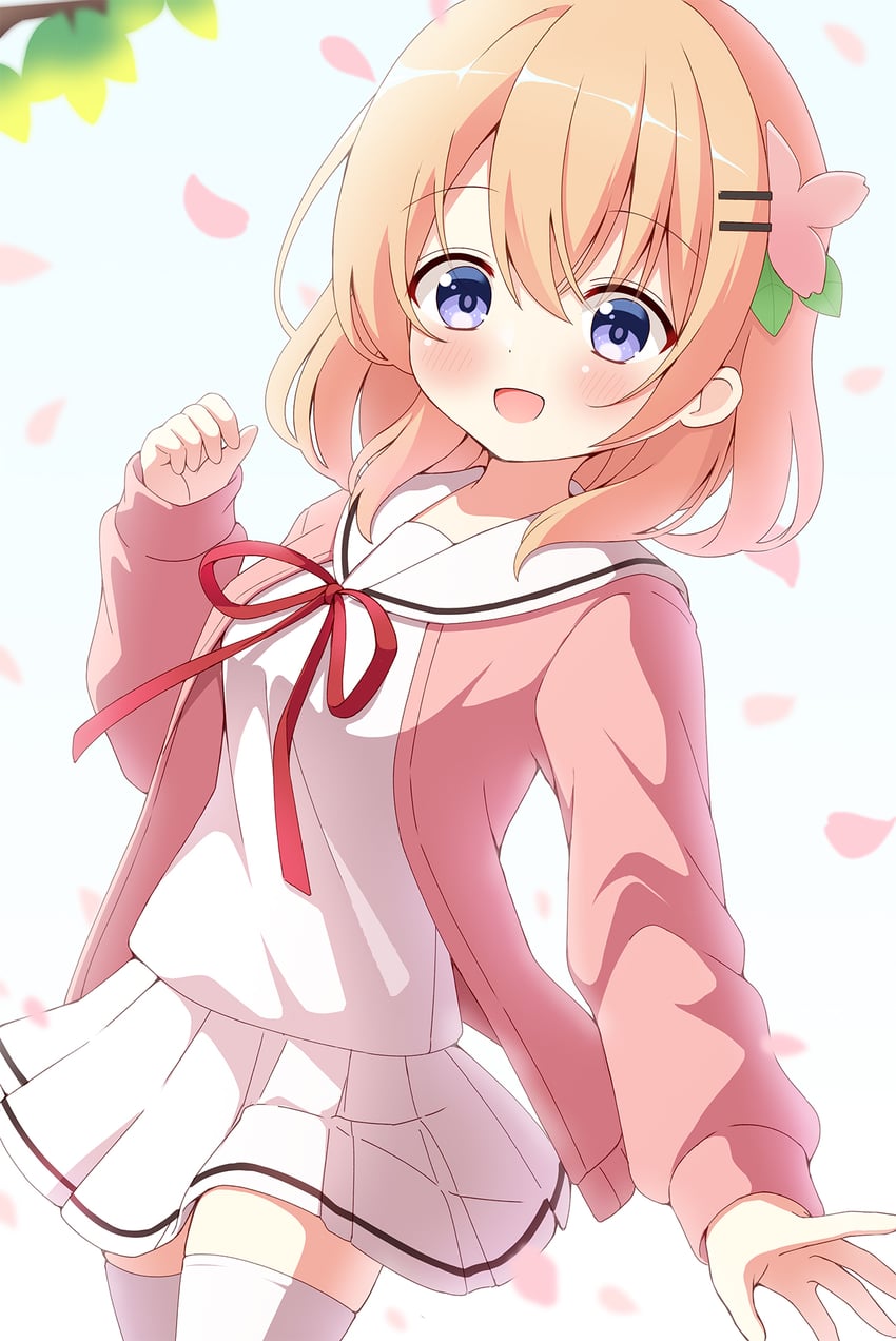 hoto cocoa (gochuumon wa usagi desu ka?) drawn by azel_(laevateinn495)