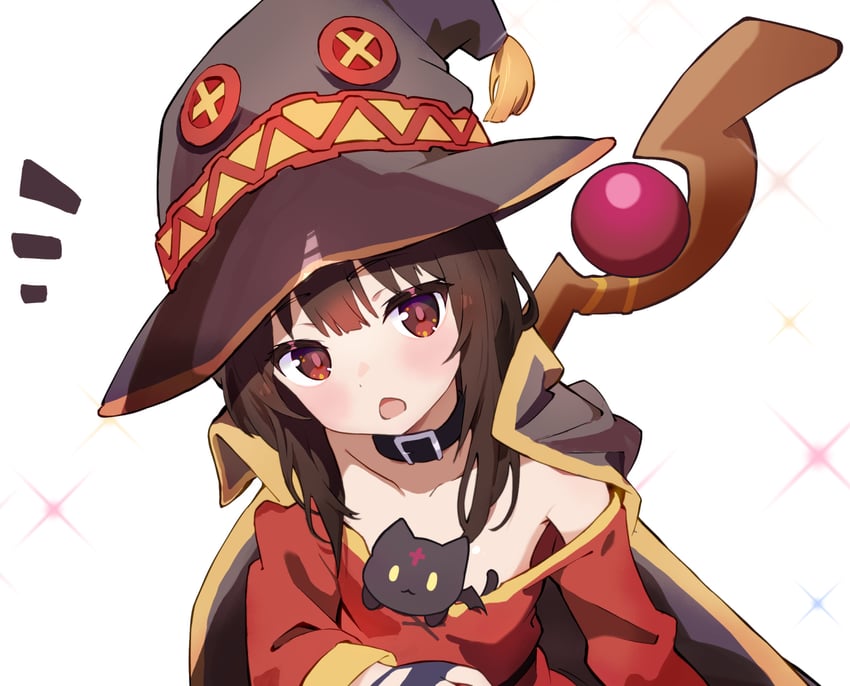 megumin (kono subarashii sekai ni shukufuku wo!) drawn by chikuzen1996