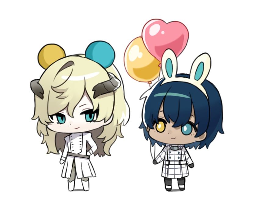 protagonist and louis (metaphor: refantazio) drawn by pkin_cheezpie