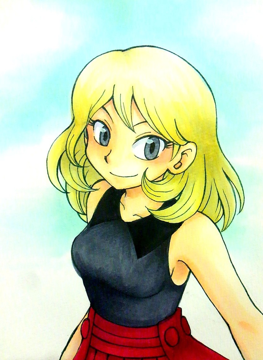 serena (pokemon and 1 more) drawn by mew_holic