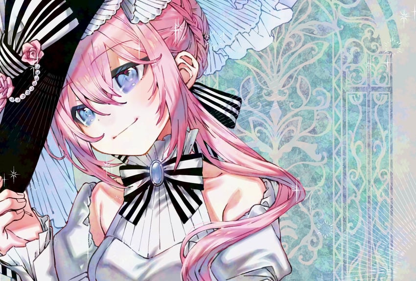 megurine luka (vocaloid and 1 more) drawn by tere_douga