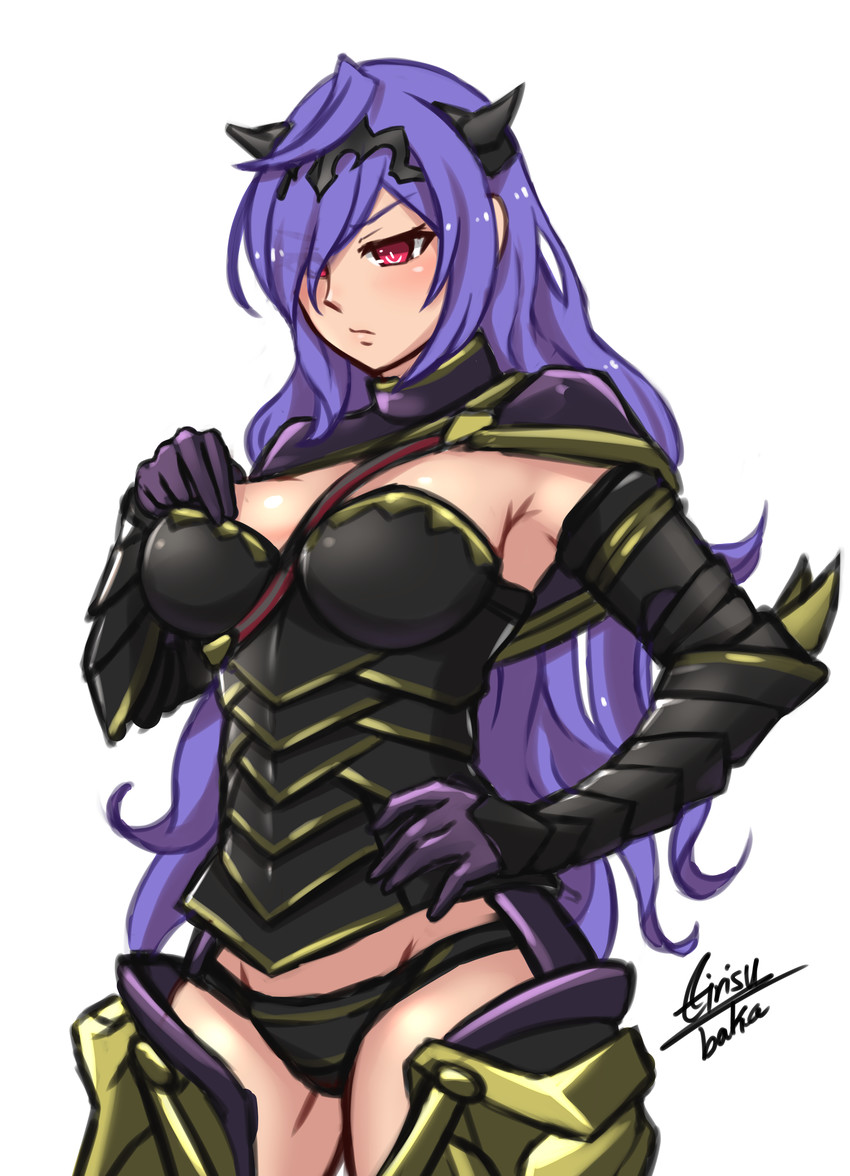 camilla and iris heart (fire emblem and 2 more) drawn by airisubaka