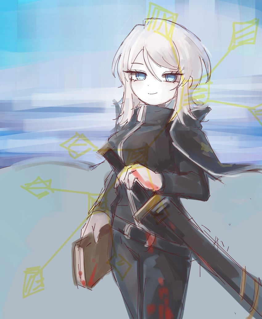 faust and bari (project moon and 2 more) drawn by porccu_200g