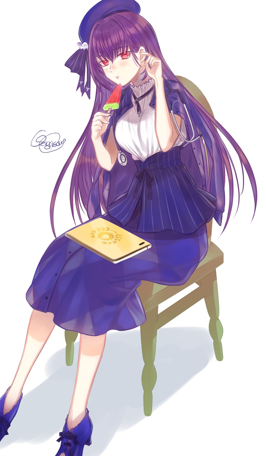 scathach and scathach skadi (fate and 1 more) drawn by mimosa_sou