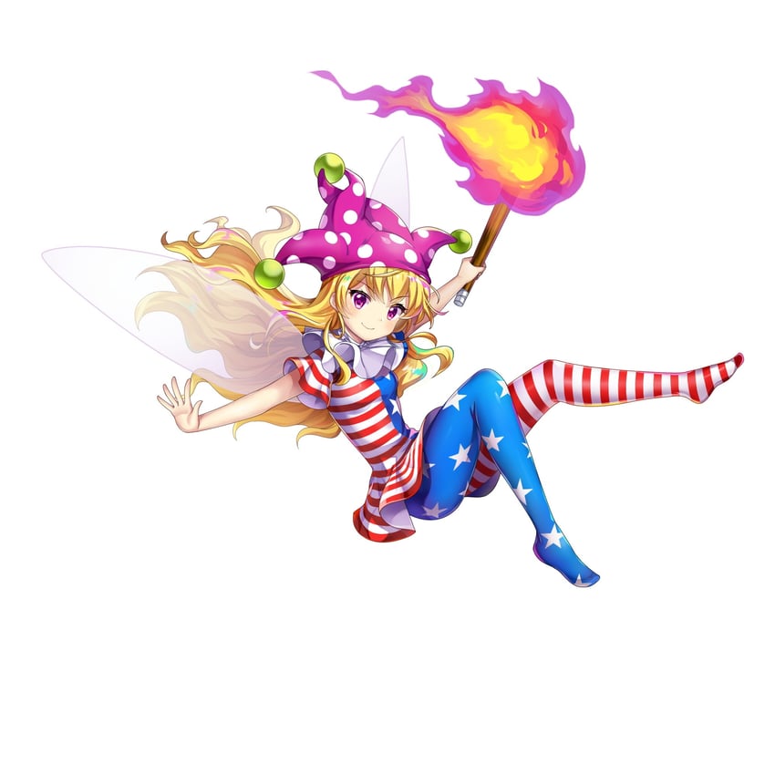 clownpiece (touhou and 1 more) drawn by rotte_(1109)