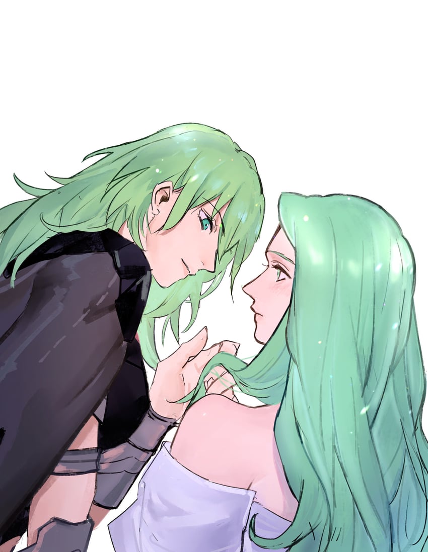female byleth and rhea (fire emblem and 1 more) drawn by sevenney