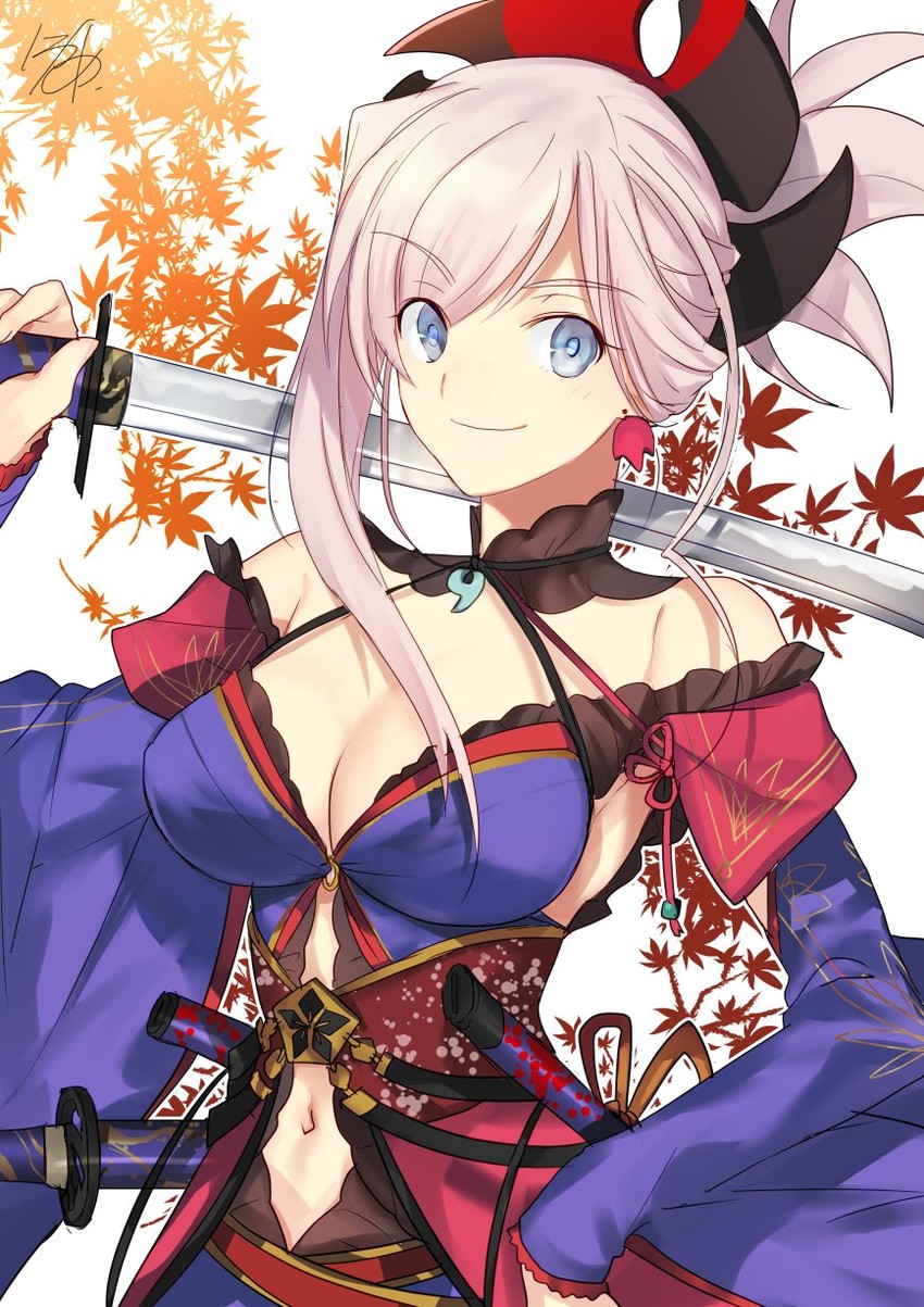miyamoto musashi (fate and 1 more) drawn by nikame