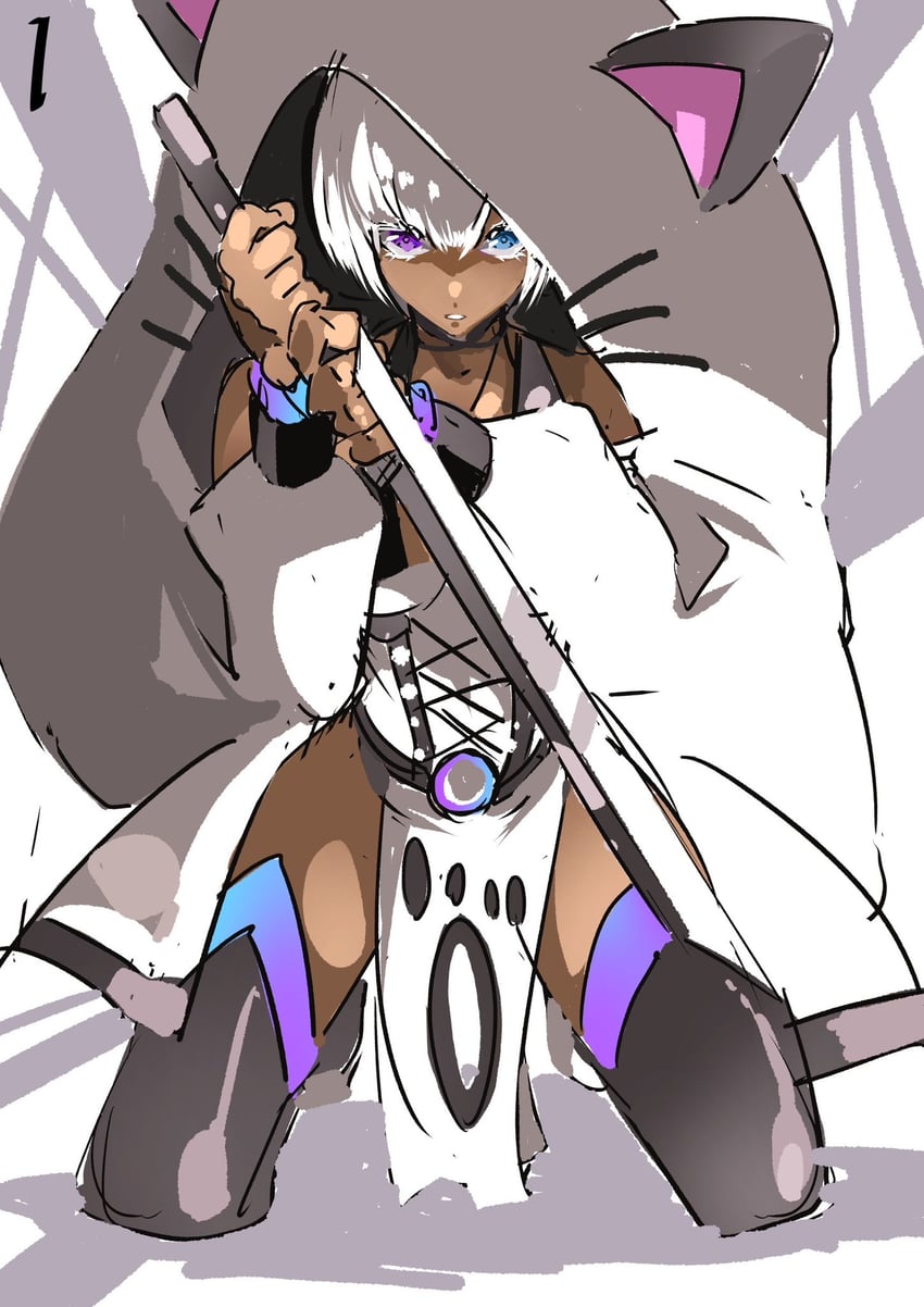 alma judikhali (saikyou no shien-shoku "wajutsushi" dearu ore wa sekai saikyou kuran o shitagaeru) drawn by yamori8484