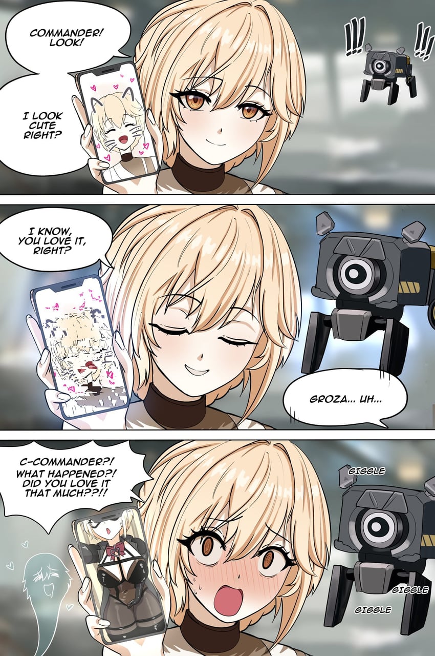 commander, dinergate, ots-14, groza, dandelion, and 1 more (girls' frontline and 2 more) drawn by gudakoguda