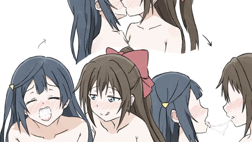 yuki setsuna and osaka shizuku (love live! and 1 more) drawn by shizuwonderland