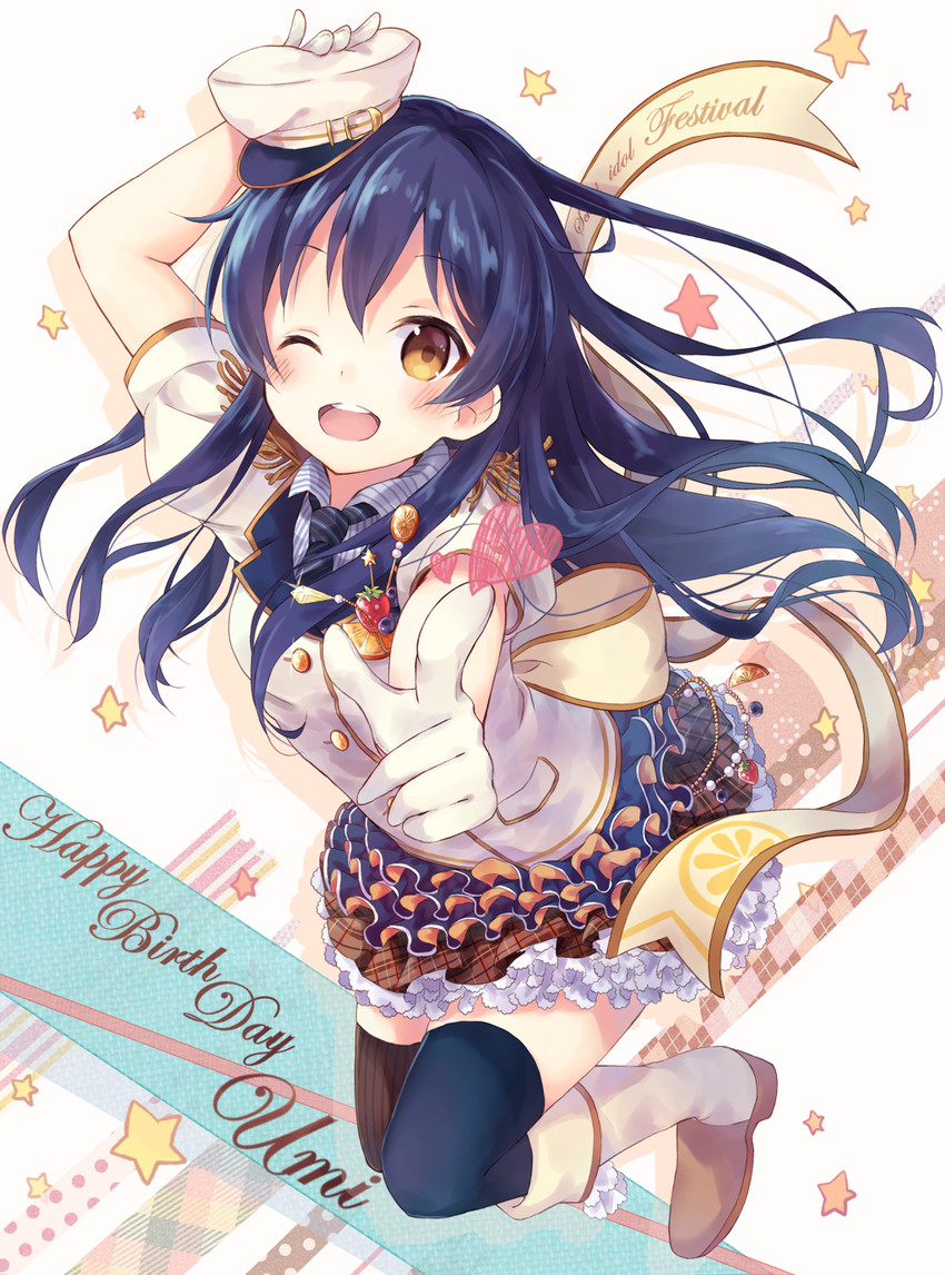 sonoda umi (love live! and 2 more) drawn by nonono_(nononotea)