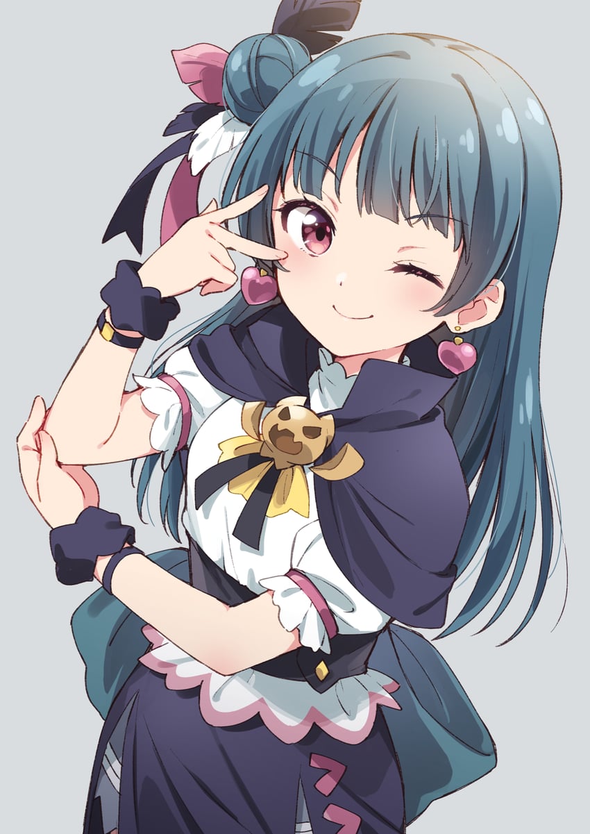 tsushima yoshiko and yohane (love live! and 2 more) drawn by hazuki_(sutasuta)