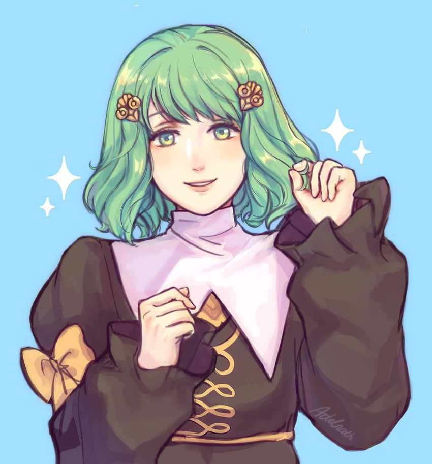 flayn (fire emblem and 2 more) drawn by adelnath