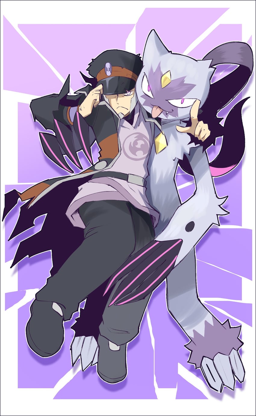 ingo and sneasler (pokemon and 1 more) drawn by kanako_suddenly