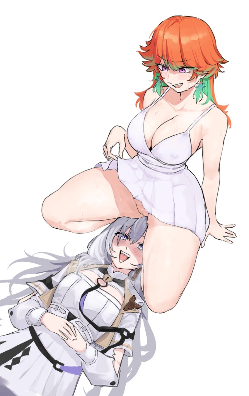 takanashi kiara and vestia zeta (hololive and 2 more) drawn by smugigante