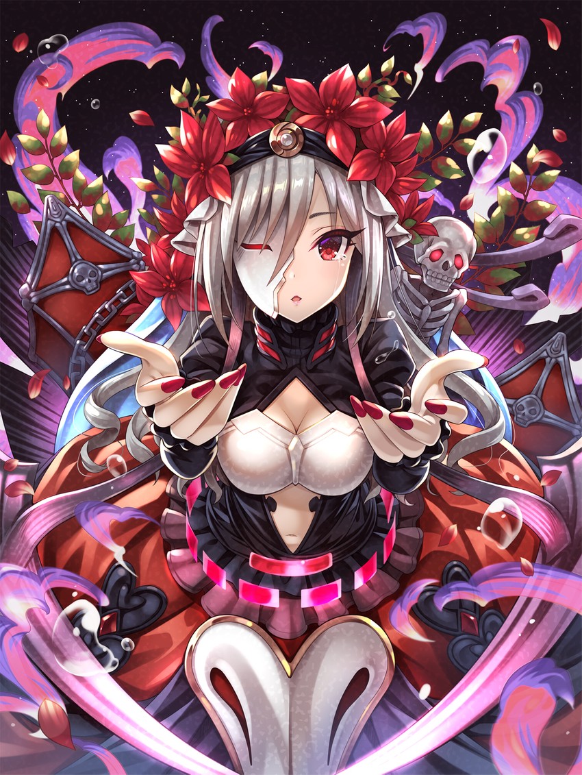 kanzaki ranko and death (idolmaster and 2 more) drawn by urabi_(tomatohouse)