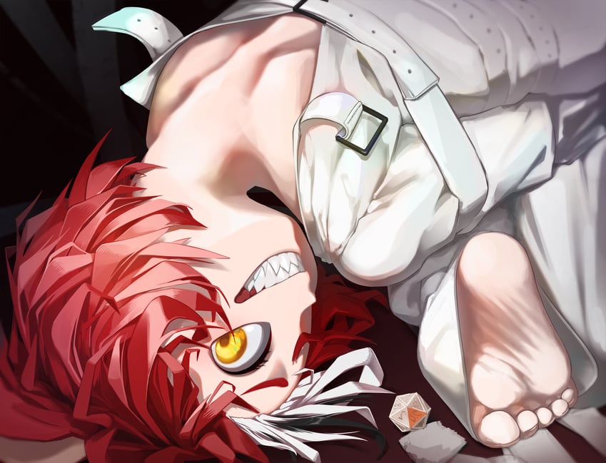 hakos baelz (hololive and 2 more) drawn by appleblossomtea