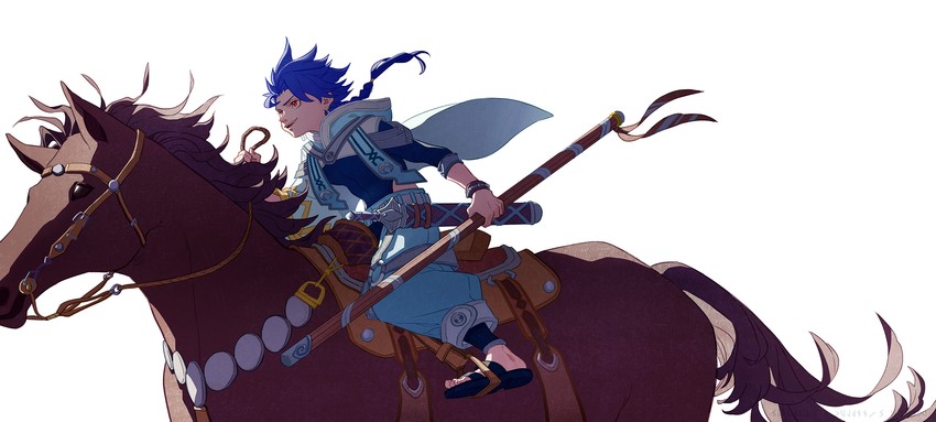 cu chulainn and setanta (fate and 2 more) drawn by kuzen