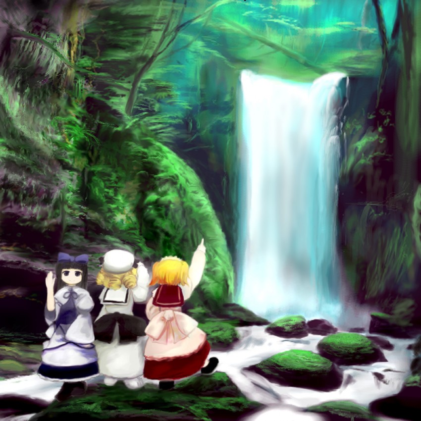 star sapphire, luna child, and sunny milk (touhou) drawn by tsubasa_(abchipika)