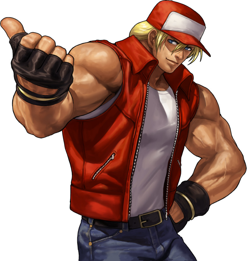 terry bogard (the king of fighters and 2 more) drawn by ogura_eisuke