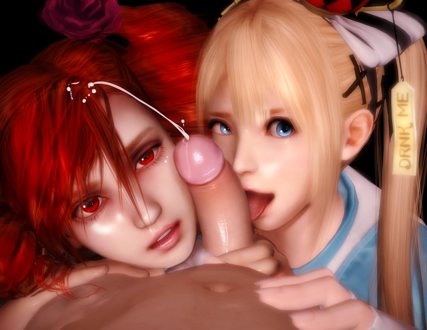alice, marie rose, and amy sorel (dead or alive and 2 more) drawn by mrstranger