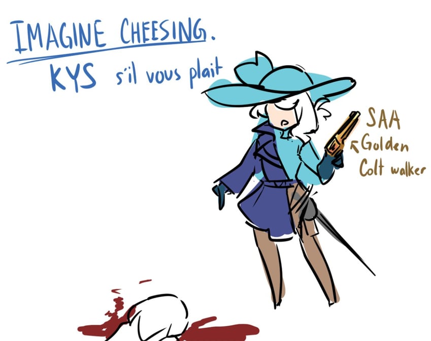 rapier-chan and longsword-chan (original) drawn by centurii-chan