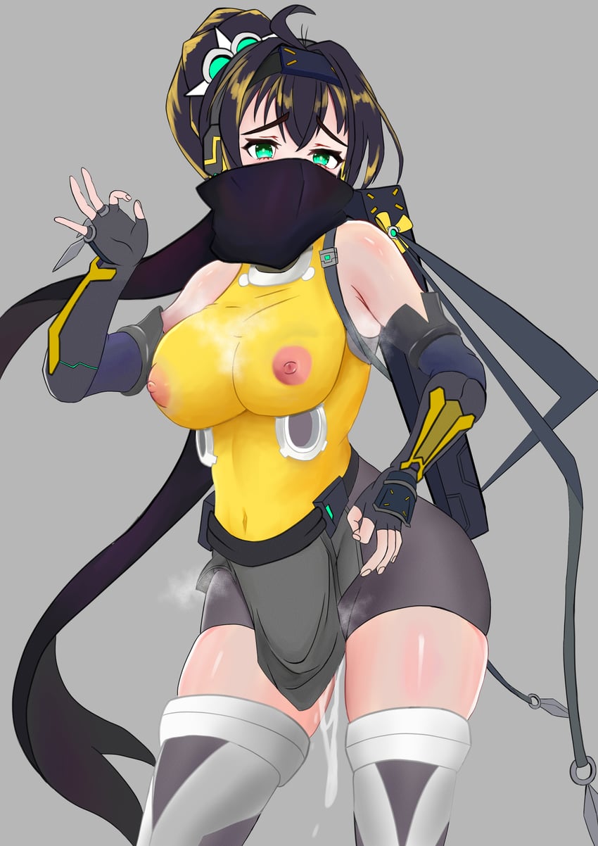 s-force rappa chiyomaru and s:p little knight (original and 1 more) drawn by xzon_(chai_z)