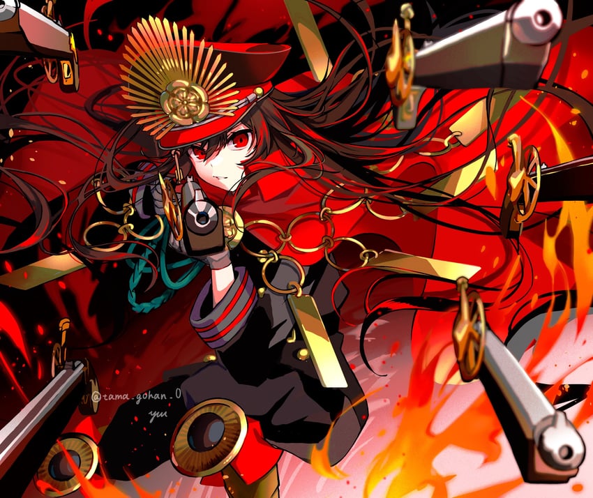 oda nobunaga (fate and 1 more) drawn by yui_(tamagohan)