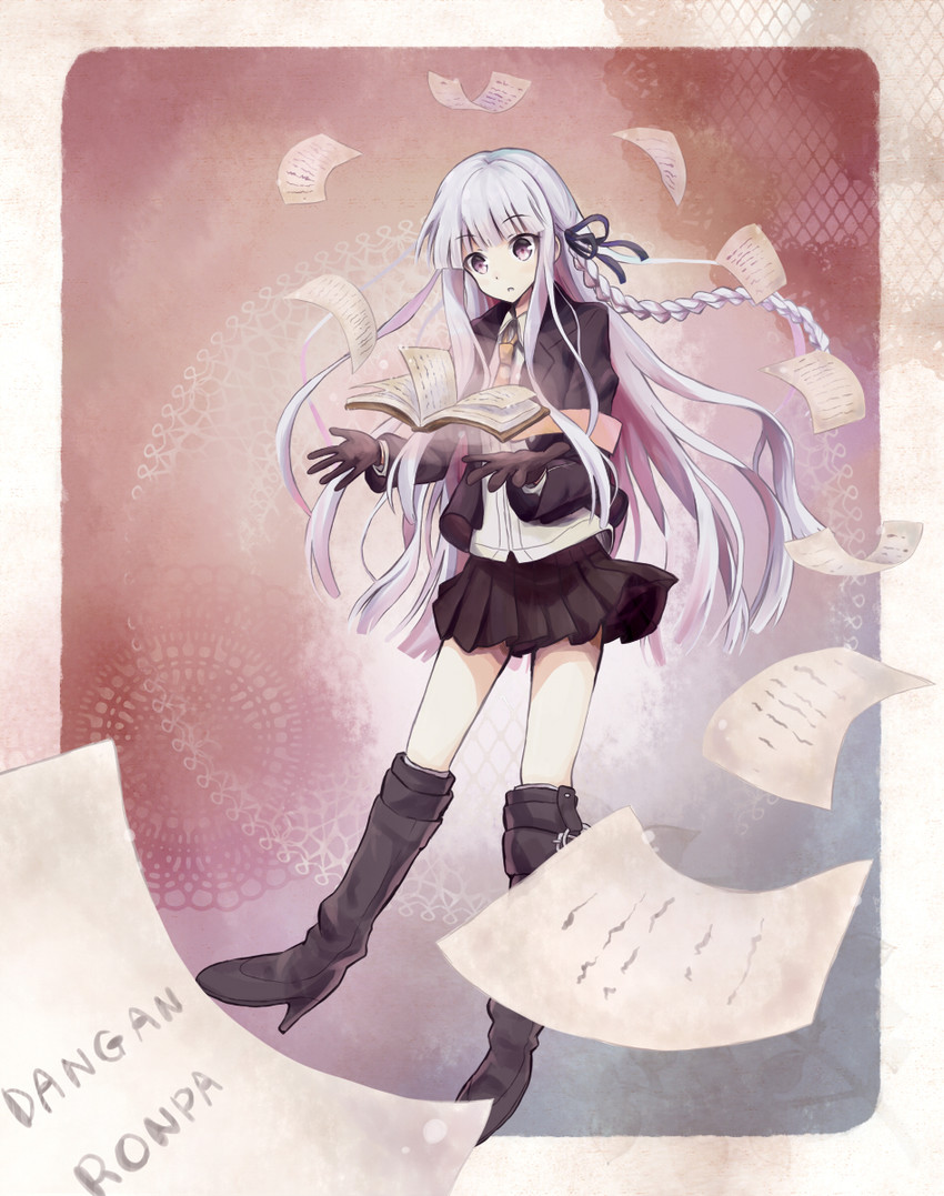 kirigiri kyoko (danganronpa and 1 more) drawn by nonono_(nononotea)