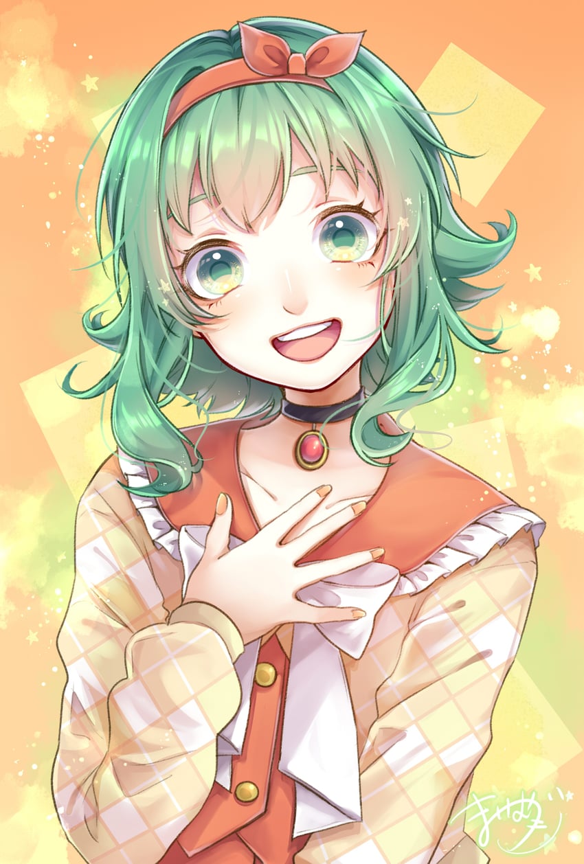 gumi (vocaloid and 1 more) drawn by mai_mugi