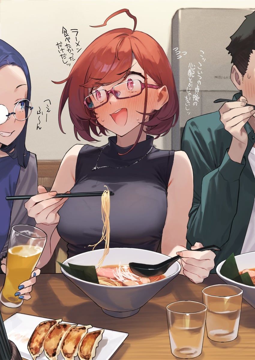 kinshi no ane, otouto, and dateko (original) drawn by 92m