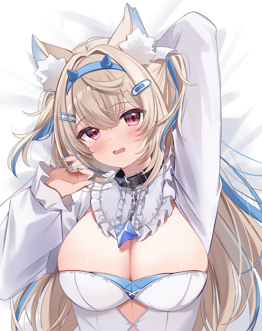fuwawa abyssgard (hololive and 1 more) drawn by chocola_vt