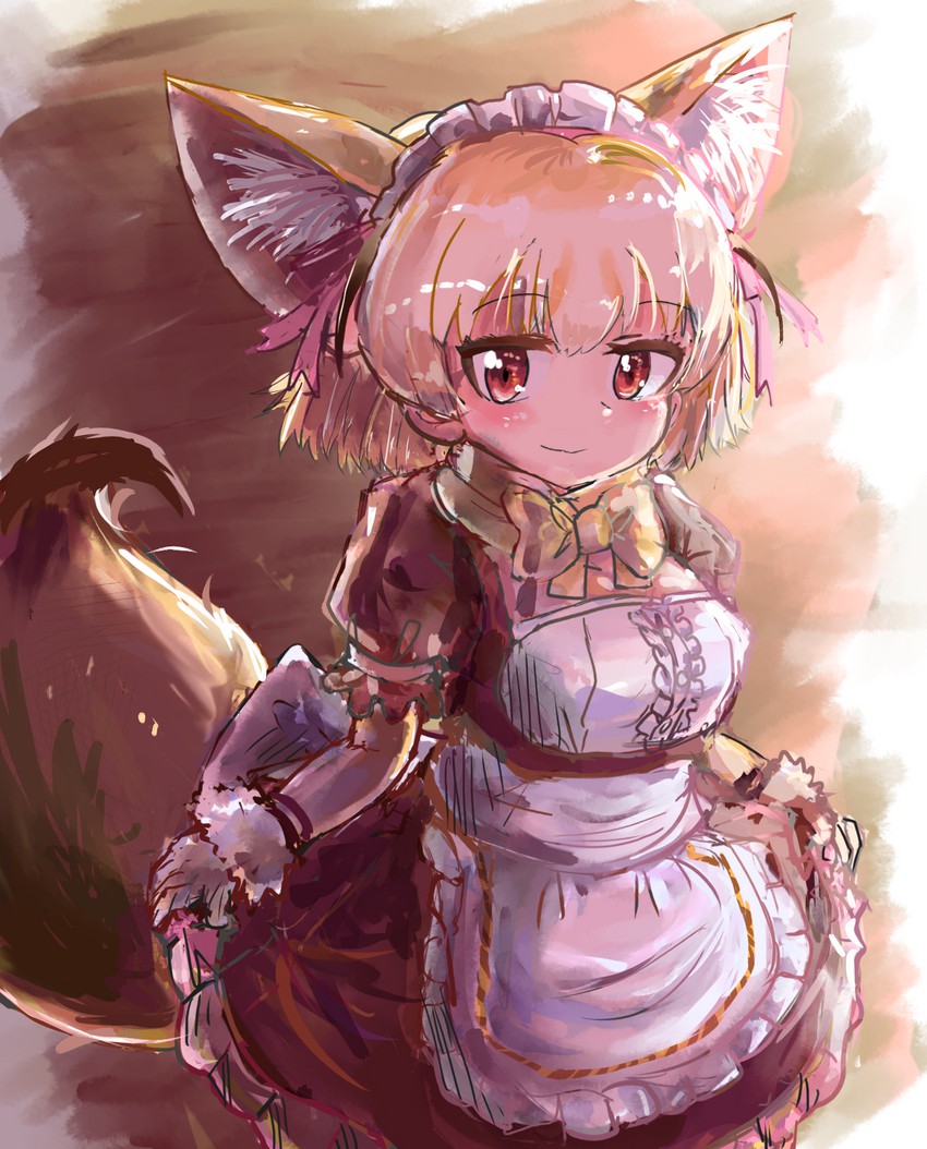 fennec (kemono friends and 1 more) drawn by shiitake_fuumi