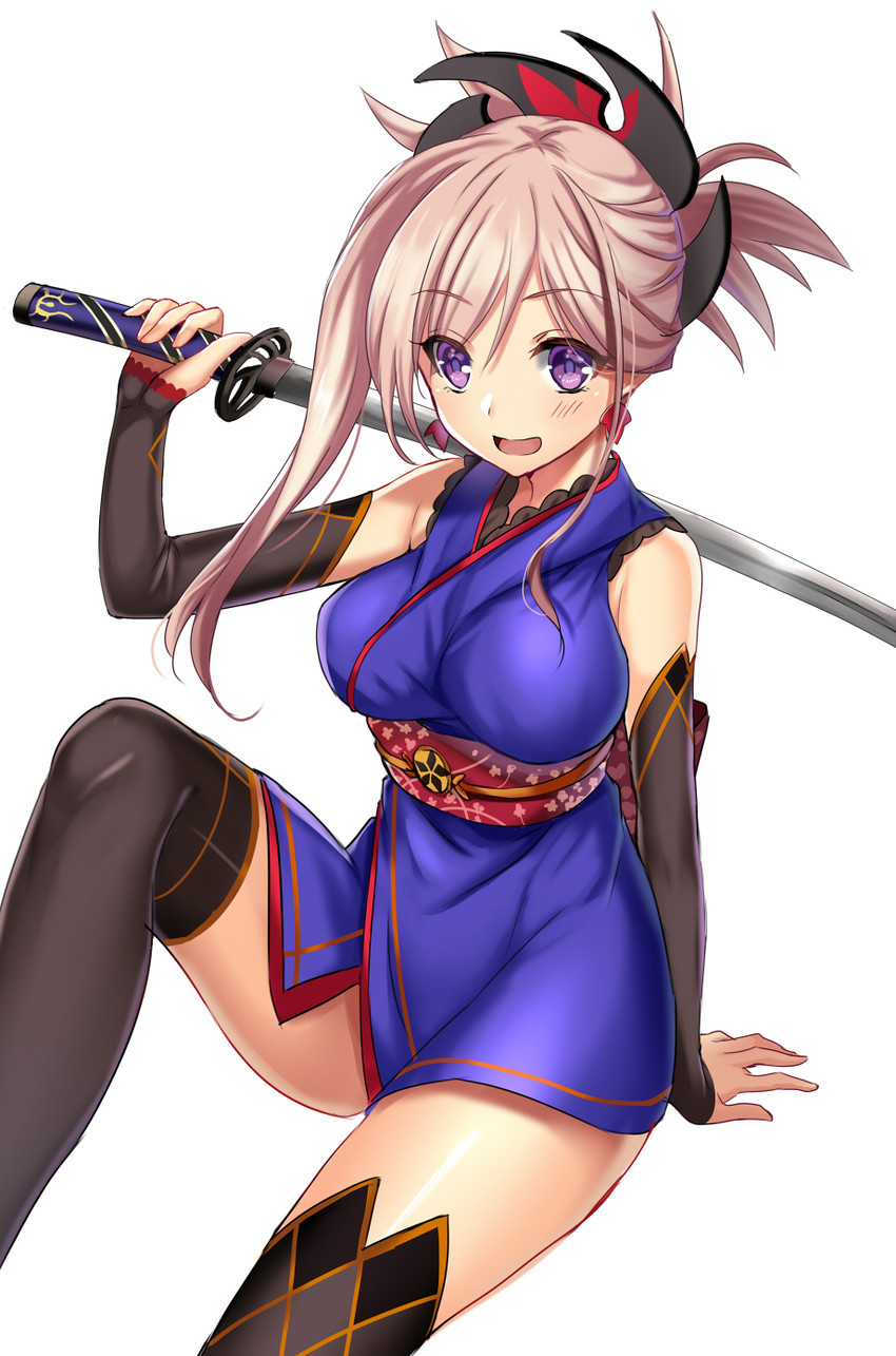 miyamoto musashi (fate and 1 more) drawn by harimoji