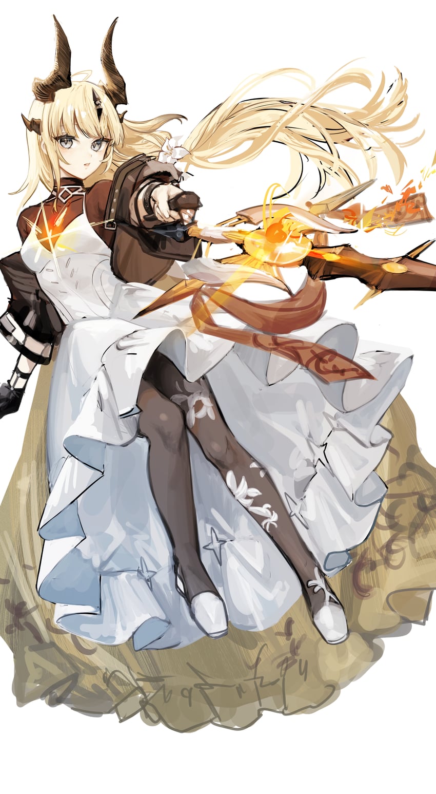 reed and reed the flame shadow (arknights) drawn by aizuki_sui